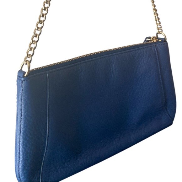 Kate Spade Navy Shoulder Bag with Chain Strap - Picture 2 of 10